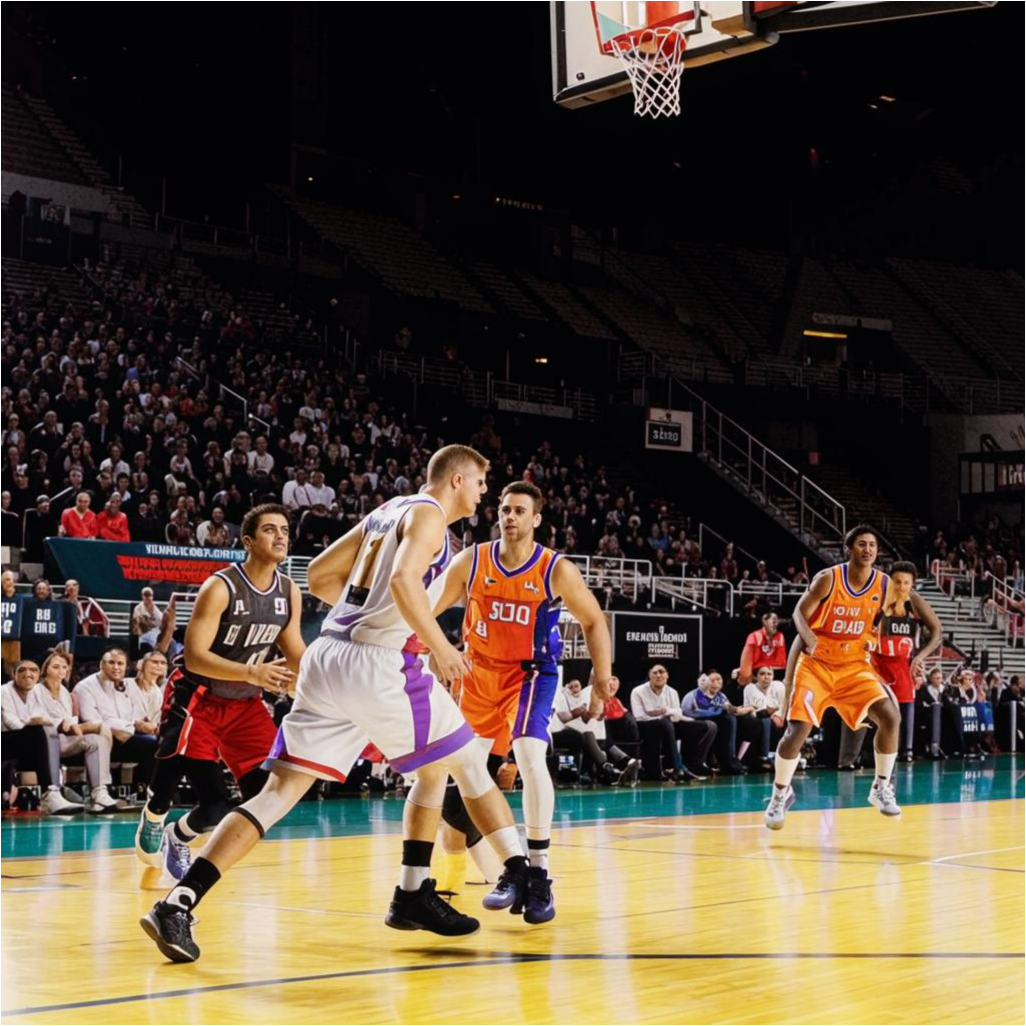 Live basketball scoreboard